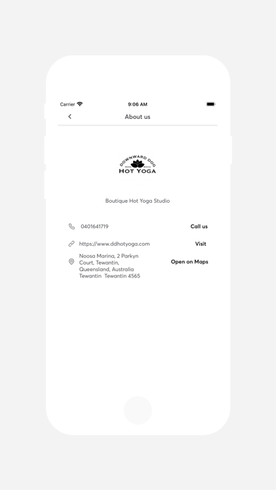 Downward Dog Hot Yoga Screenshot