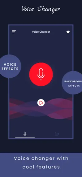 Game screenshot Voice Changer : Live effects mod apk