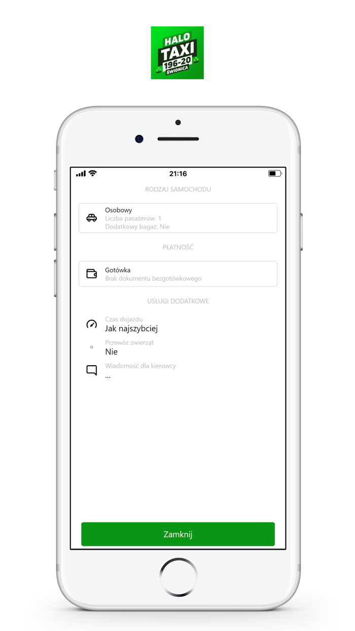 Halo Taxi Świdnica