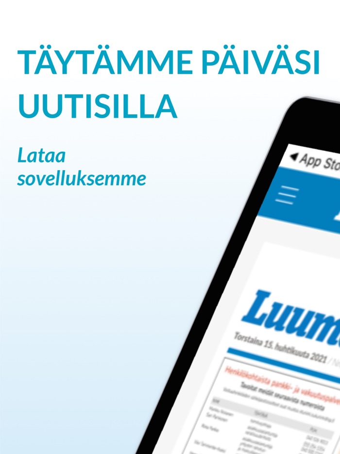 Luumäen Lehti päivän lehti