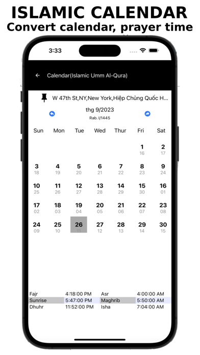 Qibla Finder - Prayer Times Screenshot