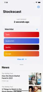 Stockscast screenshot #8 for iPhone