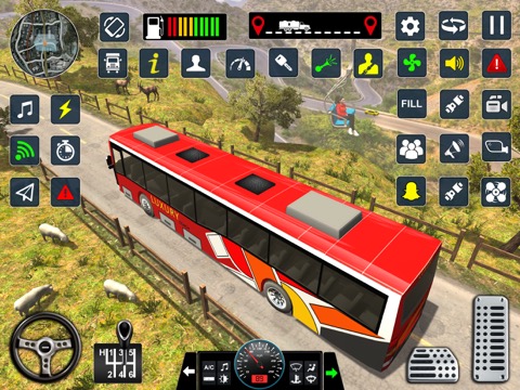 公共バスドライバーゲームのおすすめ画像1