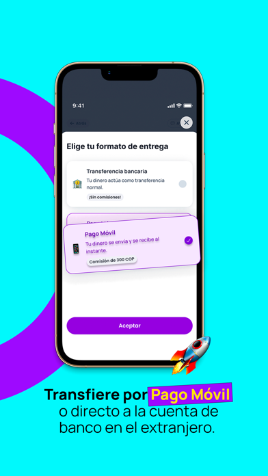 Retorna: envía dinero seguro Screenshot