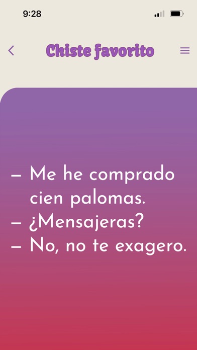 App screenshot