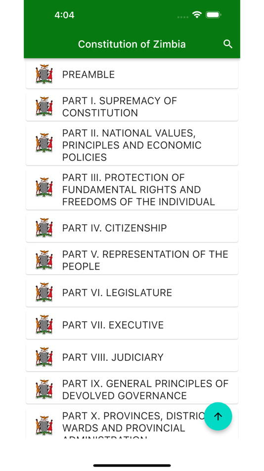 #1. Constitution of Zambia (iOS) 由: Eric Bukari