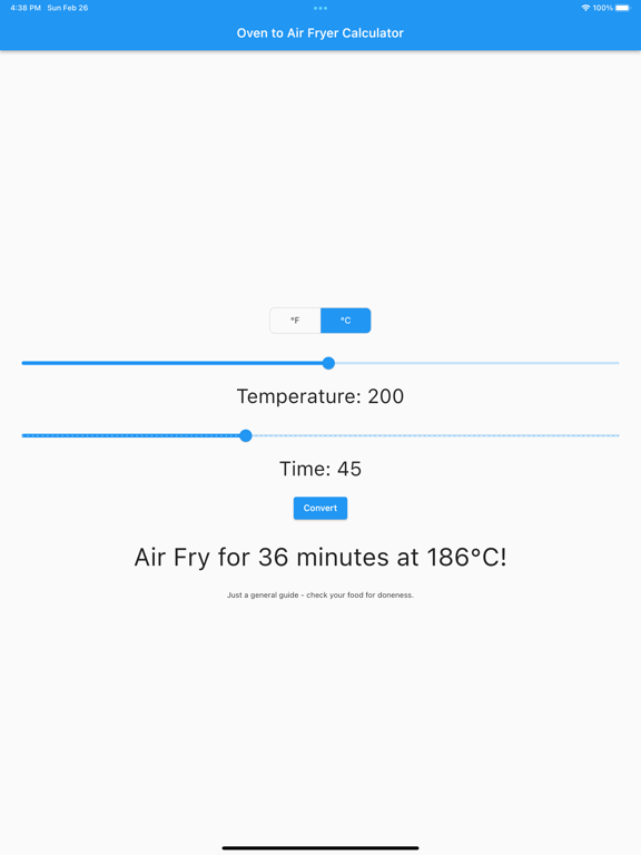 Oven to Air Fryer Calculatorのおすすめ画像3