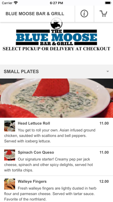 Blue Moose Bar & Grill Screenshot 1 - AppWisp.com Blue Moose Bar & Grill Screenshot 1 - AppWisp.com