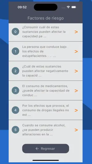 Preguntas examen de conducir screenshot 2