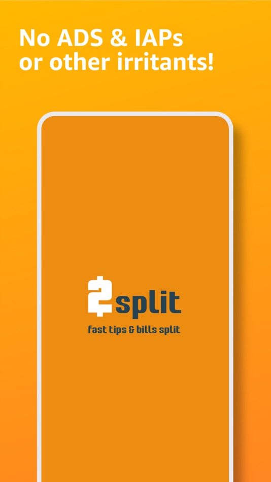 #6. 2split - Tip Calculator (iOS) 由: LaevoGroup