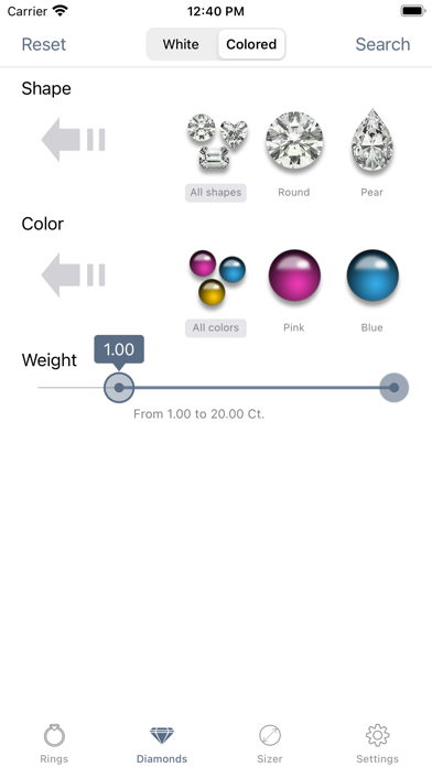 Engagement Rings Screenshot