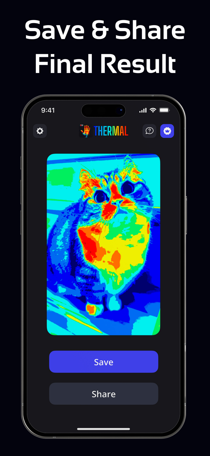 Thermal Vision Filter Camera