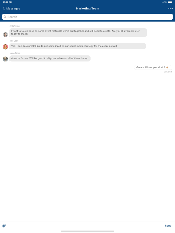 NFOP iPad screenshot 6 - Business app