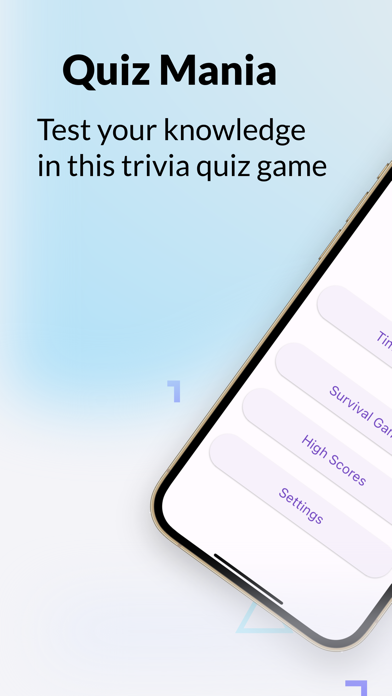 Quiz Mania - Trivia Games Screenshot