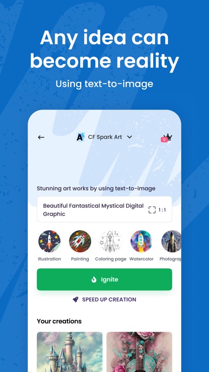 CF Spark: Artistic AI Magic screenshot-4