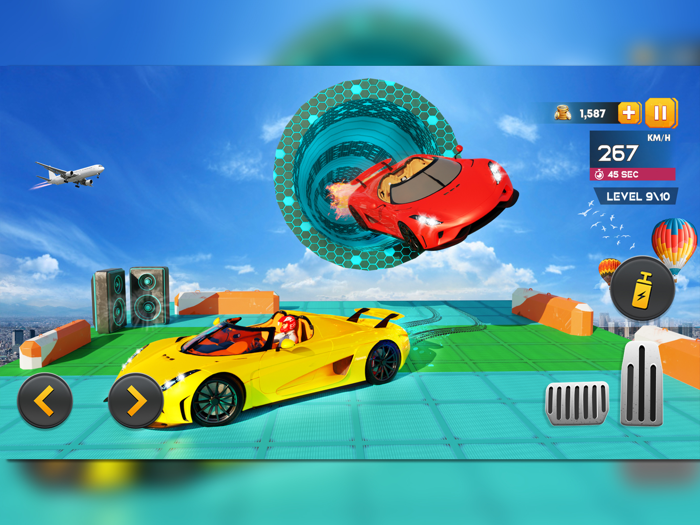 Mega Ramp Car Jumping Games 3D