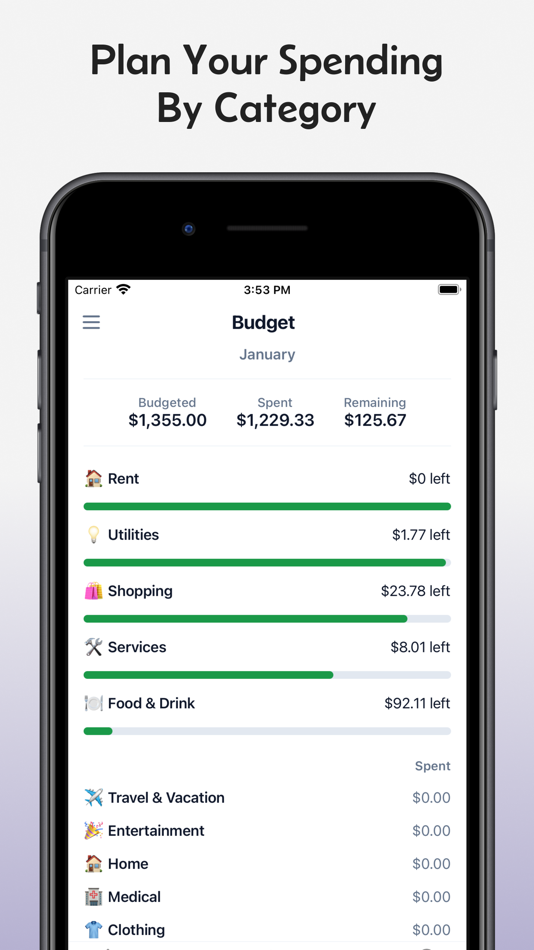 #2. Spending Tracker - Vizz (iOS) 由: Vizz Labs LLC