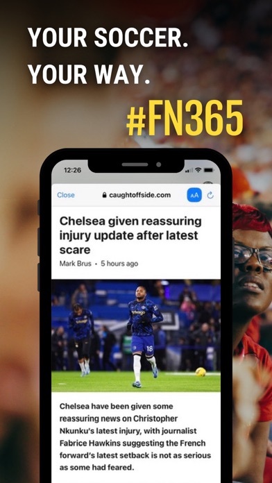 Football News 365 - Soccer Screenshot
