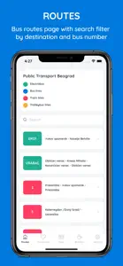 Public Transport Belgrade screenshot #9 for iPhone