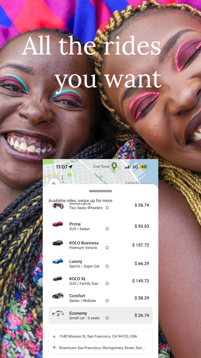 KOLO - Get a ride Screenshot
