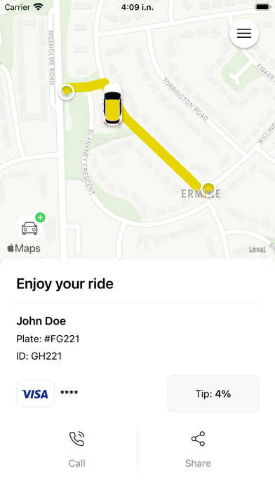 Phoenix Taxis Sheffield Screenshot