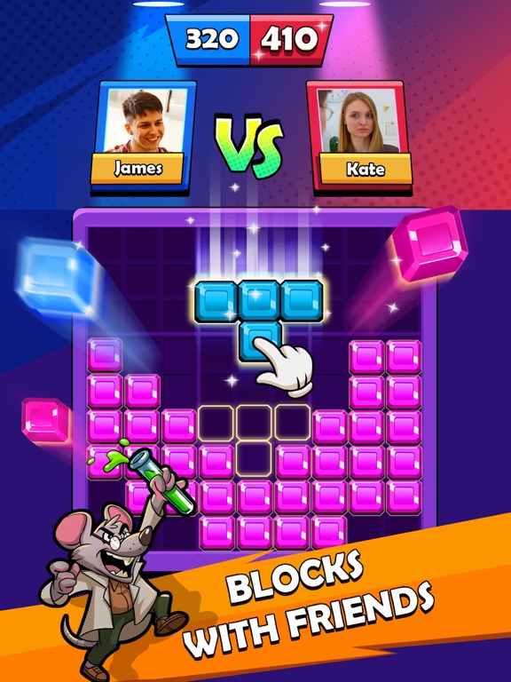 Block Heads Puzzle 2 Player App Price Drops