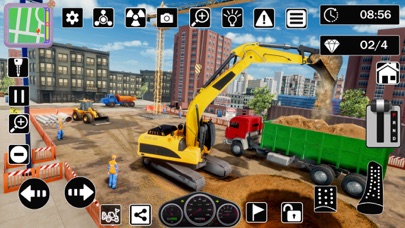 Excavator Construction Game Screenshot