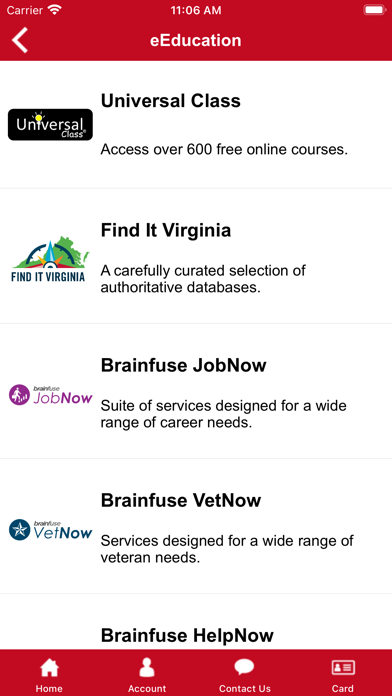 Culpeper County Library Screenshot