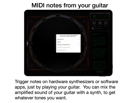 Screenshot #6 pour MIDImorphosis 2 Tune+Tone+Tab