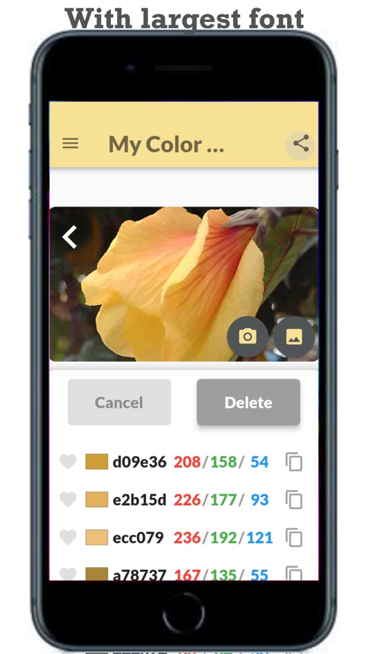 #4. My Color Palette with Photos (iOS) 게시자: Yasuko Takayashiki