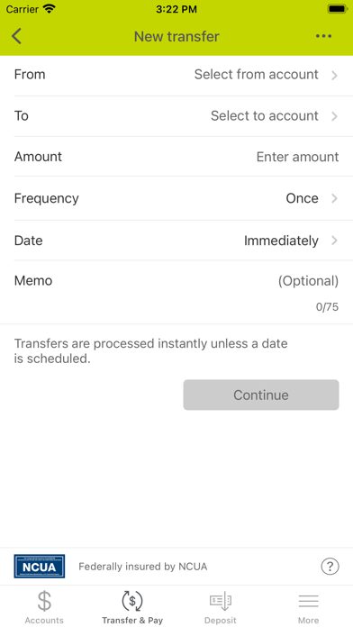 UFirst Federal Credit Union Screenshot