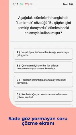 Game screenshot YKS TYT AYT Türkçe Edebiyat apk