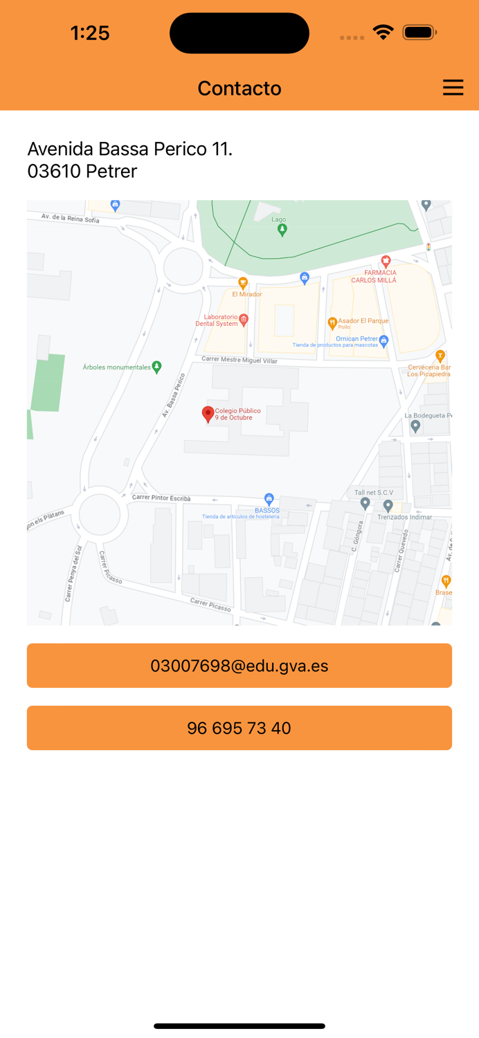 CEIP 9 Doctubre - Comedor