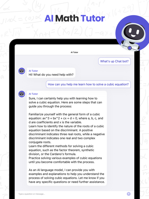 MathMaster: Math Solver & Help iPad screenshot 4 - Education app