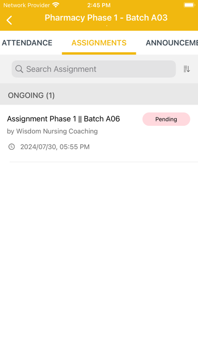 Wisdom Nursing Classes Screenshot