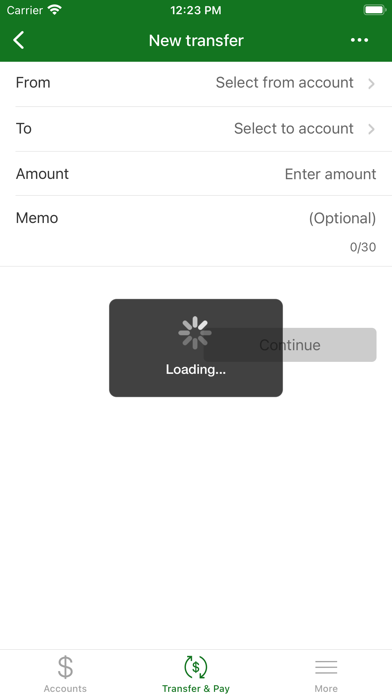 WEE Federal Credit Union Screenshot