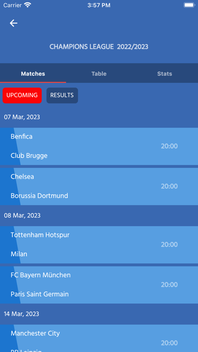 55 Football Live Score Screenshot