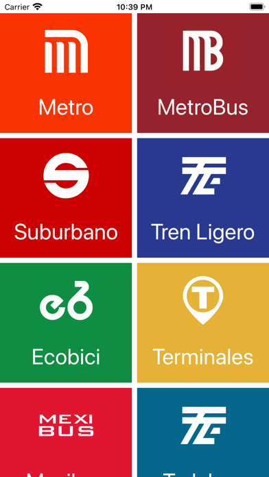 Red Transporte CDMX Screenshot
