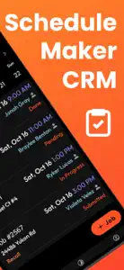 Employee Scheduling CRM Mobile screenshot #2 for iPhone