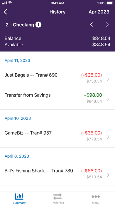 Concho Valley Credit Union Screenshot