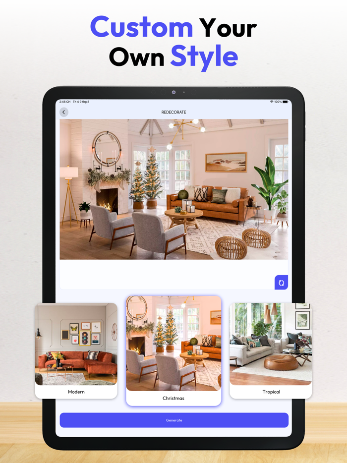 Interior AI Room Home Design
