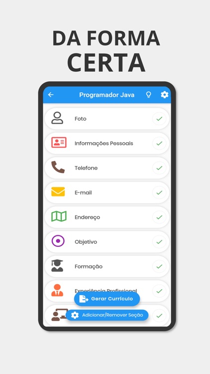 Meu Currículo: Rápido e Fácil