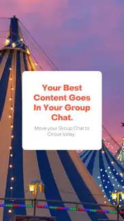 circus - live group chat iphone screenshot 3