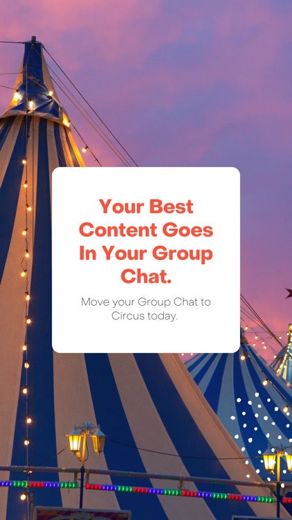 Circus - Live Group Chat