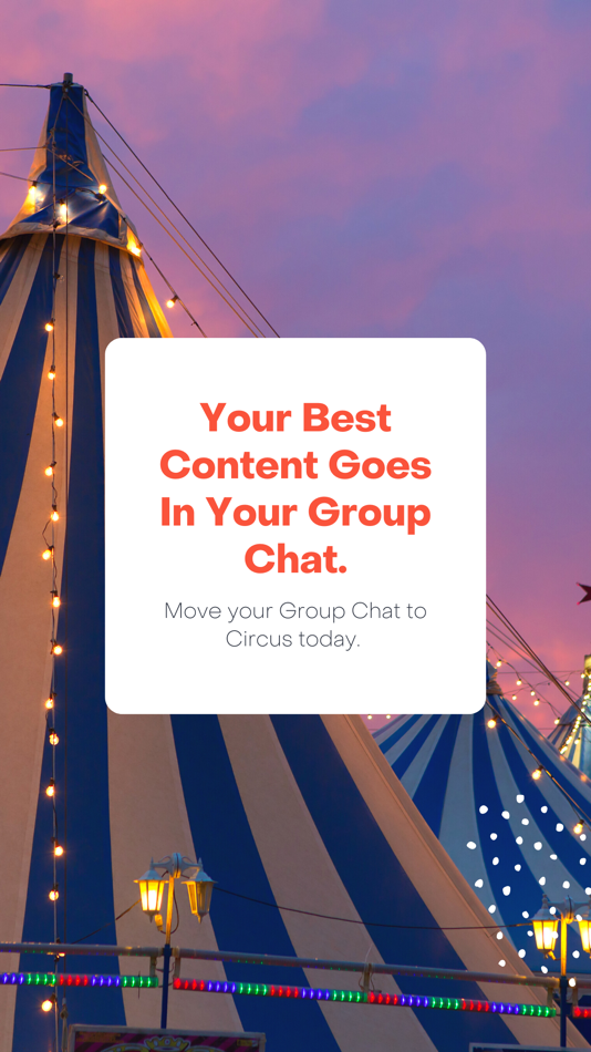 #3. Circus - Live Group Chat (iOS) 게시자: Max Shaw