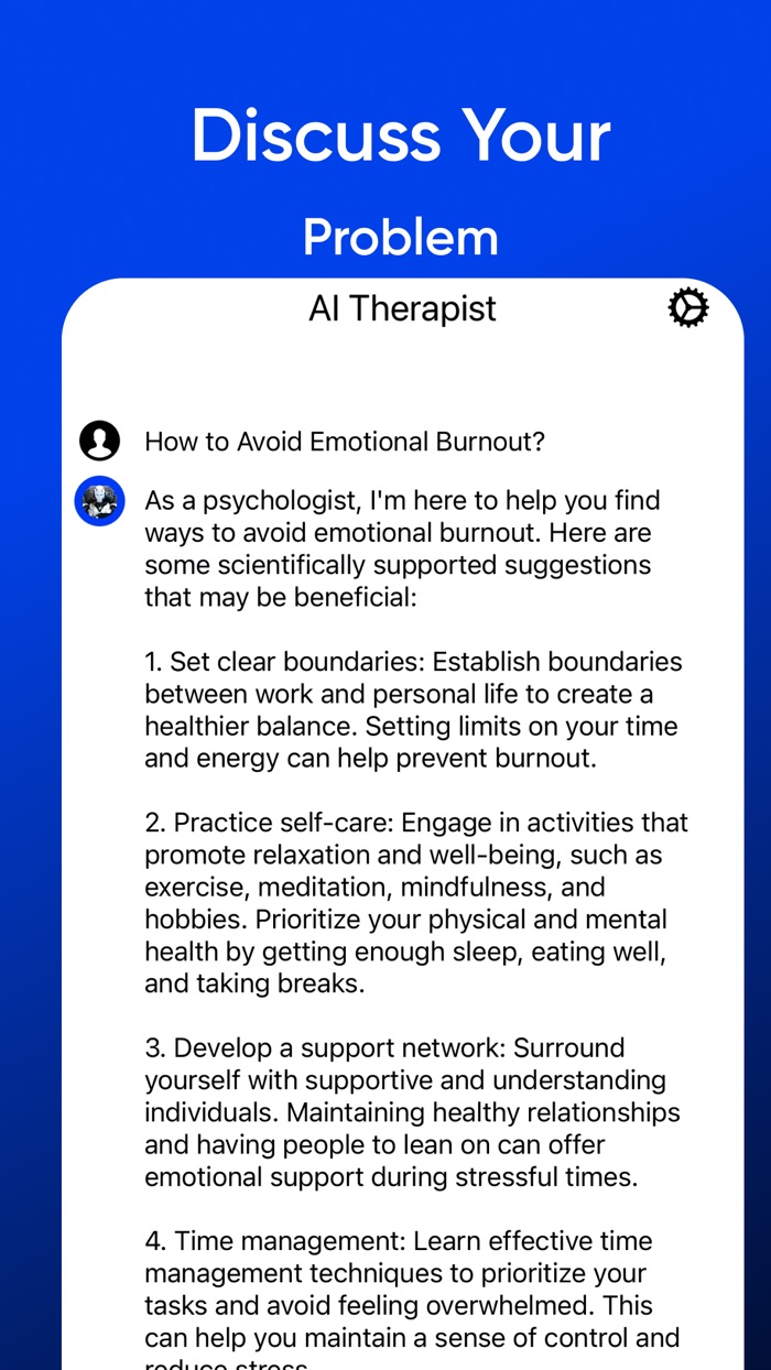 AI Therapist Online Assistant