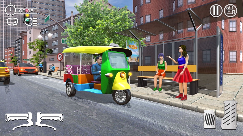 #1. Tuk Tuk Auto Rickshaw 3D Sim (iOS) Podle: MASH Entertainment