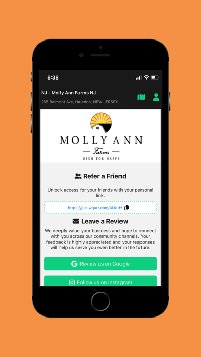 Molly Ann Farms Dispensary Screenshot