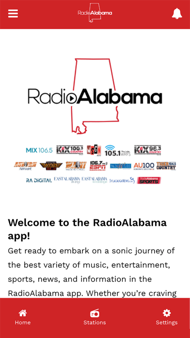RadioAlabama Screenshot