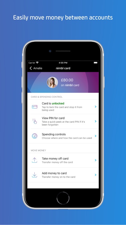 nimbl: Pocket Money App & Card screenshot-4